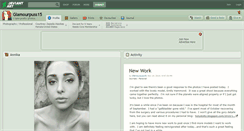 Desktop Screenshot of glamourpuss15.deviantart.com