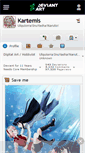 Mobile Screenshot of kartemis.deviantart.com