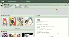 Desktop Screenshot of dream-diary.deviantart.com