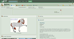 Desktop Screenshot of dayzimay.deviantart.com
