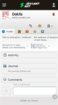 Mobile Screenshot of dokiis.deviantart.com
