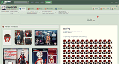 Desktop Screenshot of megaloreto.deviantart.com
