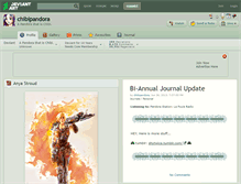 Tablet Screenshot of chibipandora.deviantart.com