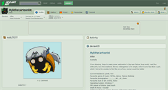 Desktop Screenshot of mykthecartoonist.deviantart.com
