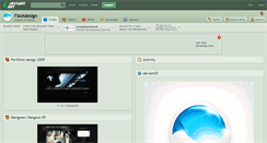 Desktop Screenshot of fiamdesign.deviantart.com