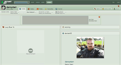 Desktop Screenshot of dannystarr.deviantart.com