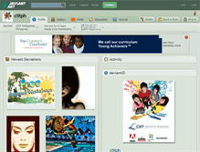 Tablet Screenshot of ciitph.deviantart.com