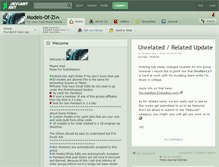 Tablet Screenshot of models-of-zi.deviantart.com