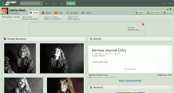 Desktop Screenshot of cierrawilson.deviantart.com