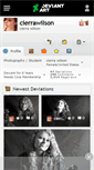Mobile Screenshot of cierrawilson.deviantart.com