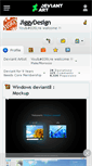Mobile Screenshot of jiggydesign.deviantart.com