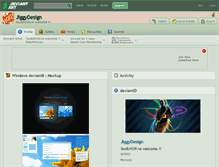 Tablet Screenshot of jiggydesign.deviantart.com