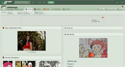 Desktop Screenshot of chibiomajo.deviantart.com