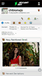 Mobile Screenshot of chibiomajo.deviantart.com