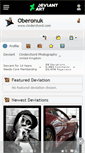 Mobile Screenshot of oberonuk.deviantart.com
