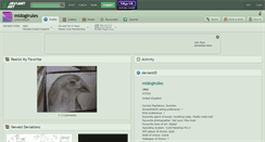 Desktop Screenshot of midogirules.deviantart.com