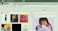 Desktop Screenshot of fireofaries.deviantart.com