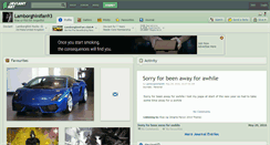 Desktop Screenshot of lamborghinifan93.deviantart.com