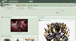 Desktop Screenshot of gmoshiro.deviantart.com