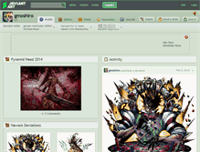 Tablet Screenshot of gmoshiro.deviantart.com