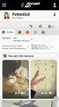 Mobile Screenshot of fetishdoll.deviantart.com