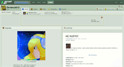 Desktop Screenshot of deviancat0-0.deviantart.com