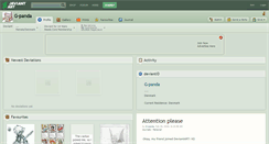 Desktop Screenshot of g-panda.deviantart.com