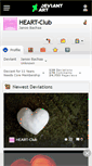 Mobile Screenshot of heart-club.deviantart.com
