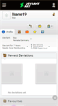 Mobile Screenshot of lisane19.deviantart.com