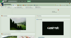 Desktop Screenshot of nasmat4desn.deviantart.com