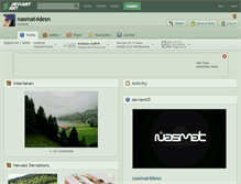 Tablet Screenshot of nasmat4desn.deviantart.com