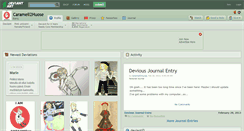 Desktop Screenshot of caramell2huose.deviantart.com
