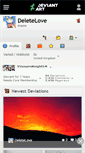 Mobile Screenshot of deletelove.deviantart.com