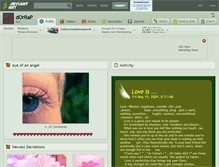 Tablet Screenshot of dorrap.deviantart.com