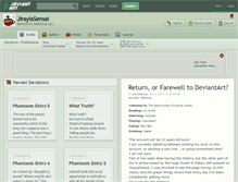 Tablet Screenshot of jirayiasensai.deviantart.com
