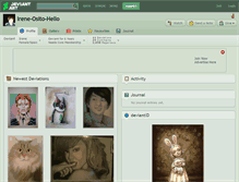 Tablet Screenshot of irene-osito-hello.deviantart.com