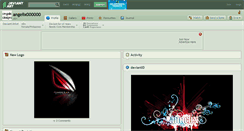 Desktop Screenshot of angelix000000.deviantart.com