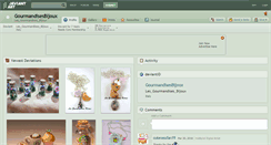 Desktop Screenshot of gourmandisesbijoux.deviantart.com