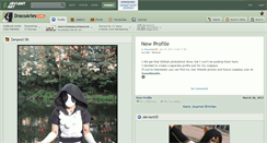 Desktop Screenshot of dracoaries.deviantart.com