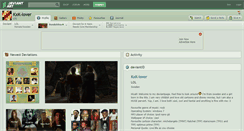 Desktop Screenshot of kxk-lover.deviantart.com