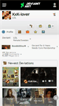 Mobile Screenshot of kxk-lover.deviantart.com
