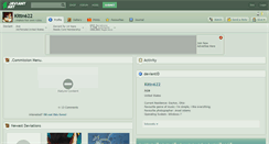 Desktop Screenshot of kittn622.deviantart.com