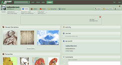 Desktop Screenshot of nottombrown.deviantart.com