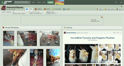 Desktop Screenshot of heavenlyodyssey.deviantart.com