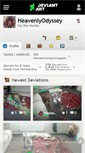 Mobile Screenshot of heavenlyodyssey.deviantart.com