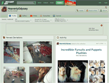 Tablet Screenshot of heavenlyodyssey.deviantart.com