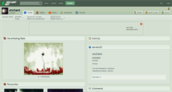 Desktop Screenshot of enchant.deviantart.com
