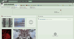 Desktop Screenshot of curtis-macdonald.deviantart.com