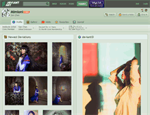 Tablet Screenshot of mimioni.deviantart.com