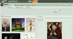 Desktop Screenshot of heineko.deviantart.com